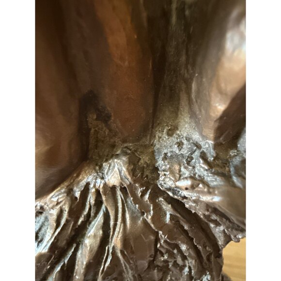 Seated Ballerina Figurine 1996 HP Signed Cold-Cast Bronze Finish – CG Mark - Picture 15 of 16